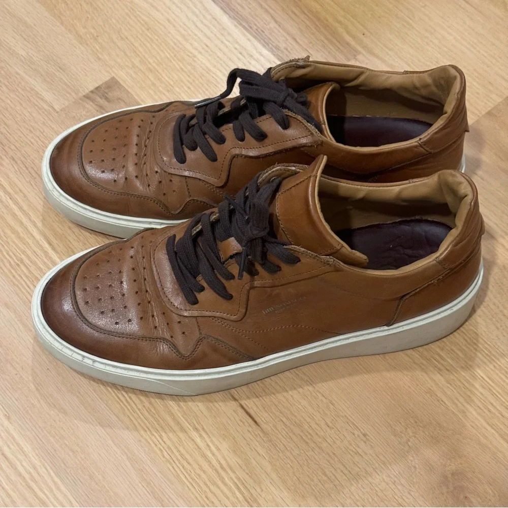 Dezi Leather Sneaker (Men) Bruno Magli / Size 12
